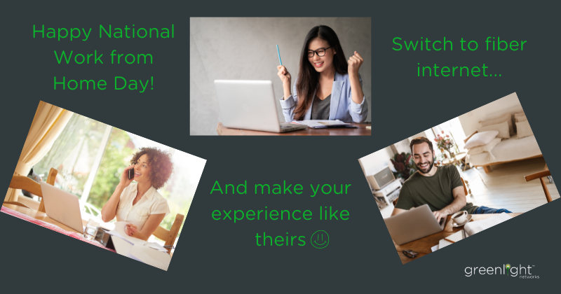 Working from Home: Made Easier with Fiber Internet